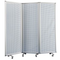 Homeroots 71 X 1 X 71 White, Metal And Alloy - Screen