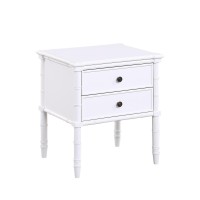 Ellison 2 Drawer Nightstand White