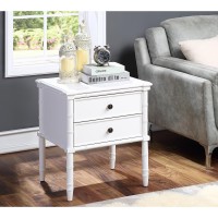 Ellison 2 Drawer Nightstand White