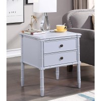 Ellison 2 Drawer Nightstand Dove Gray