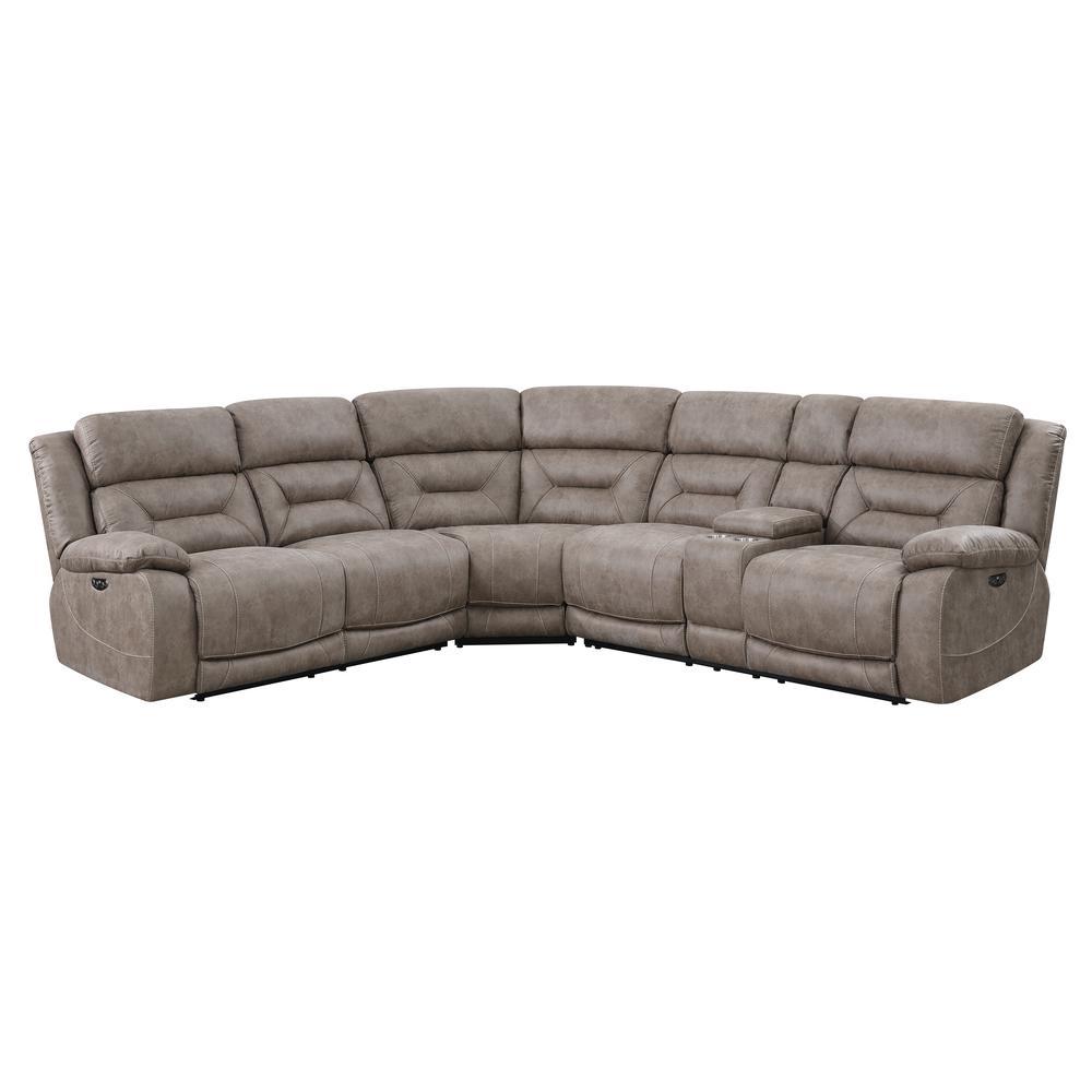 Aria 3PC Reclining Sectional - Desert Sand