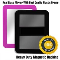 Cerem Magnetic Glass Mirror For School Locker, Fridge 5