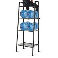 Willingheart Ladder Shelf 4-Tier Bookshelf Plant Flower Stand Storage Rack Industrial Organizer Modern Shelves Shelving Bookcase Iron Stable Metal Frame Furniture Home For Living Room Kitchen Office