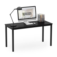 Teraves Computer Desk/Dining Table Office Desk Sturdy Writing Workstation For Home Office(39.37