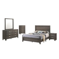 Anastasia 5 Piece Bedroom Set with Chest California King