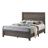 Anastasia California King Bed in Light Brown