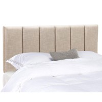 Yongchuang Upholstered Headboard Queen Foldable Headboard For Queen Size Bed Adjustable Height Headboard Oatmeal