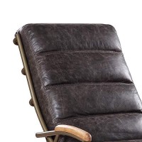 Benjara, Brown Star Base Metal Swivel Accent Chair With Faux Leather Seating