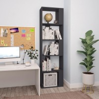 vidaXL Book Cabinet Room Divider Bookshelf for Living Room Freestanding Shelving Unit Display Storage Shelves Unit Modern W