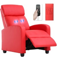 Recliner Chair For Living Room Home Theater Seating Massage Recliner Sofa Reading Chair Winback Single Sofa Modern Reclining Cha