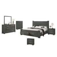 Lisa 6 Piece Bedroom Set Queen