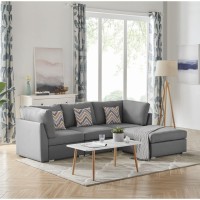 Lilola Home LHF-89825-8 Sectional, grey