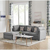 Lilola Home LHF-89825-8 Sectional, grey