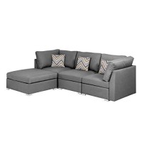 Lilola Home LHF-89825-8 Sectional, grey