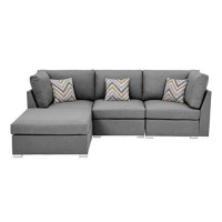 Lilola Home LHF-89825-8 Sectional, grey