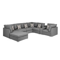 Lilola Home Lhf898256 Sectional Grey