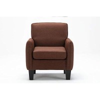 Lilola Home LHF-89006BN Accent chair, Mia Brown