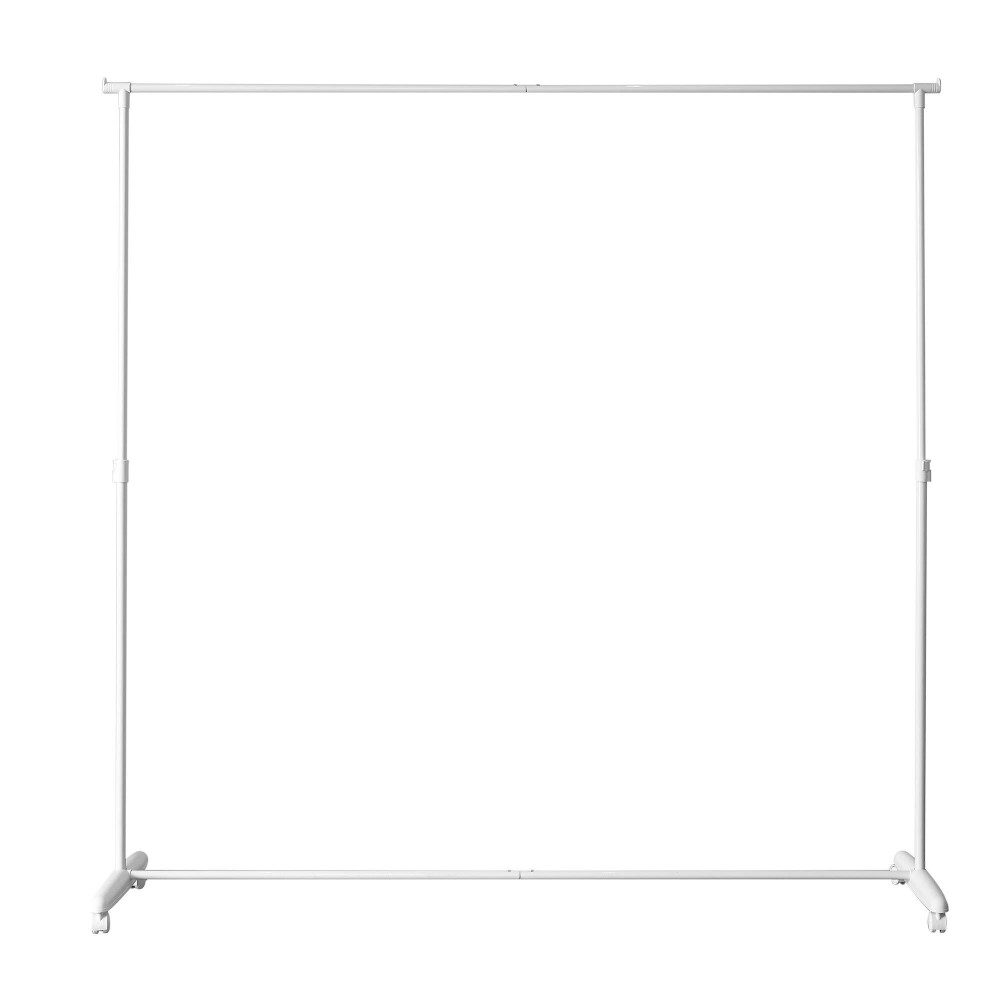 Don'T Look At Me - Privacy Room Divider - Basics Extendable - White Frame