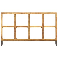 Vidaxl Sideboard, Wooden Sideboard Storage Rack, Drawer Cabinet For Kitchen Dining Room Entryway, Industrial Style, Solid Wood Mango