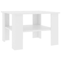 Vidaxl Coffee Table White 23.6