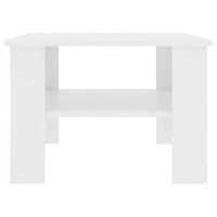 Vidaxl Coffee Table White 23.6