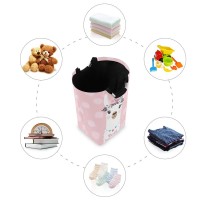 Senya Large Storage Basket Collapsible Organizer Bin Laundry Hamper For Nursery Clothes Toys, You Are Llama Amazing