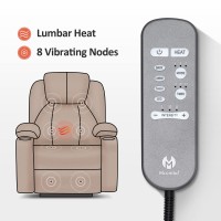 Mcombo Large Power Lift Recliner Chair Sofa With Massage And Heat For Big And Tall Elderly People 3 Positions And Usb Ports Ex