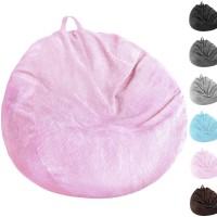 Kisoy 3 Ft Bean Bag Chair Cover (No Filler) Stuffed Animal Storage Bean Bag Cover Pets Dogs/Cats Lazy Beds. Washable Ultra Soft Corduroy Stuffed For Organizing Plush Toys Or Textile, Sack Bean Bag