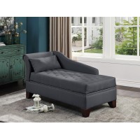 cHAISE LOUNgE in Slate Black(D0102H5SFZ8)