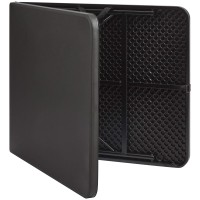 Mainstays 6 Foot Bi-Fold Plastic Folding Table, Black