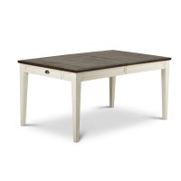 Cayla Table Dark Oak/White