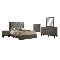 Madelyn 5 Piece Bedroom Set with Chest California King