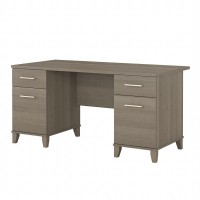 Bush Furniture Somerset 60-Inch Office Desk, Storm Gray (Wc81528K)