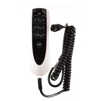 Okin Atlas Remote Hand Control with 6 Button and USB - 7 pin Connection for Lift Chair Power Recliner