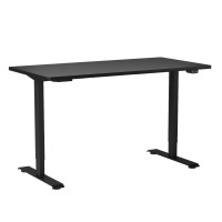 Flexispot Standing Desk 55 X 28 Inches Stand Up Desk Workstation Home Office Computer Height Adjustable Desk (Black Frame + 55