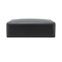 Lorell Contemporary Collection Single Sofa Seat Cushion 255 x 255 x 79 Material Polyurethane Finish Black