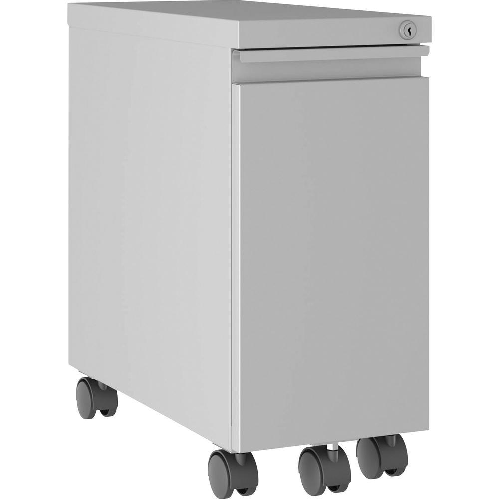 Lorell Slim Mobile Pedestal 10 x 199 x 218 for File Box Letter Legal Mobility Storage Space Antitip Hanging Rai