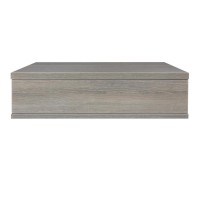 Lorell Contemporary Laminate Sectional Tabletop 253 x 255 x 66 Finish Weathered Charcoal Laminate