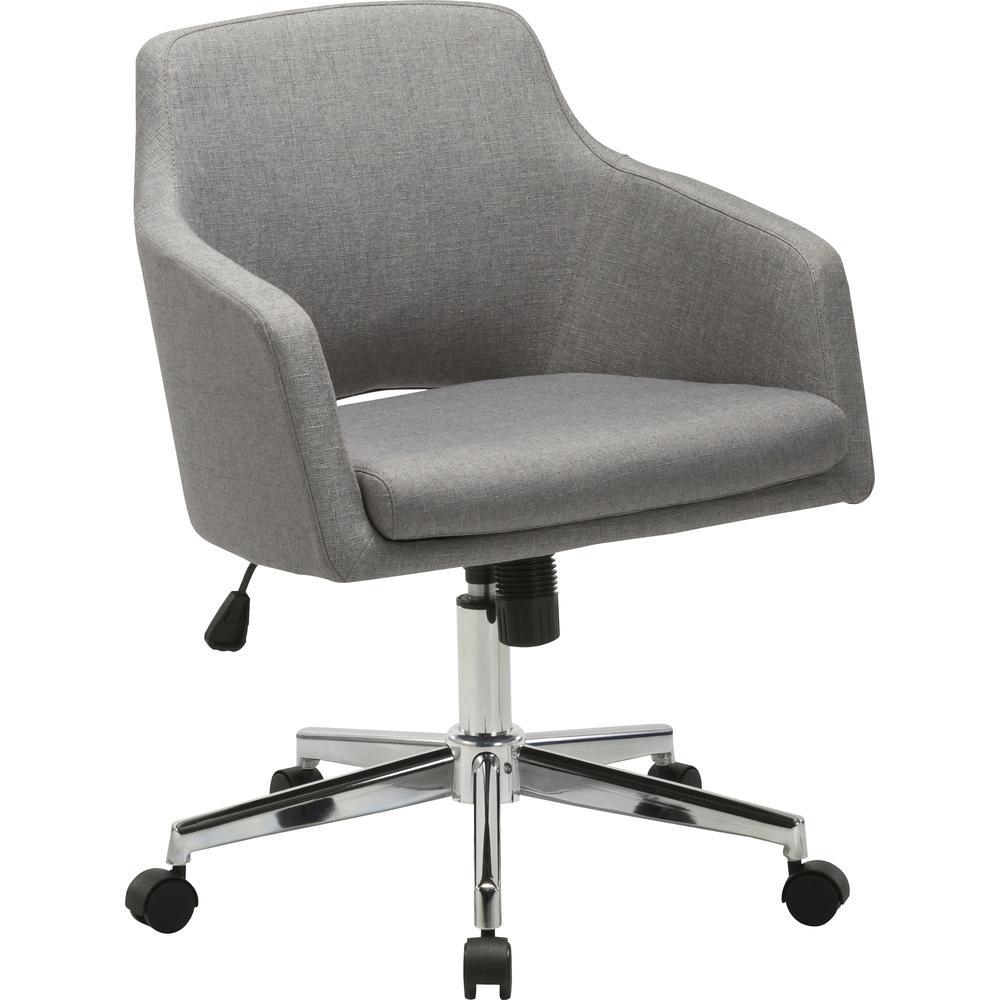 Lorell Midcentury Modern Lowback Task Chair 246 x 246 x 349