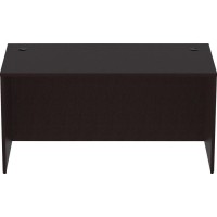 Lorell Espresso Laminate Desk 60 x 30295 Desk Shell 1 Top Finish Espresso