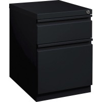 Lorell 20 2drawer BoxFile Steel Mobile Pedestal 15 x 199 x 238 for Box File Letter Mobility Ballbearing Suspens