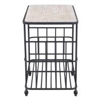 Argus Bar Cart Black