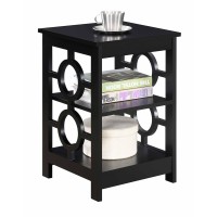 Convenience Concepts Ring End Table Black