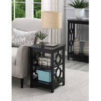 Convenience Concepts Ring End Table Black