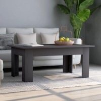 vidaXL Coffee Table Home Living Room Nesting Table Telephone Stand Side End Coffee Tea Sofa Couch Desk Furniture Gray Engineered Wood