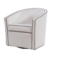 Keely Cream Swivel Chair