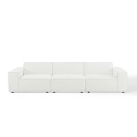 Restore 3Piece Sectional Sofa White