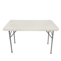 Oef Furnishings 4 Foot Heavy Duty Folding Table 24 X 48 Light Grey