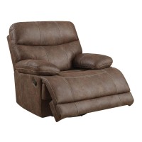 Wallace Bay Franklin Swivel Gliding Recliner Brown