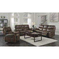 Wallace Bay Hooper Swivel Gliding Recliner Chocolate Brown